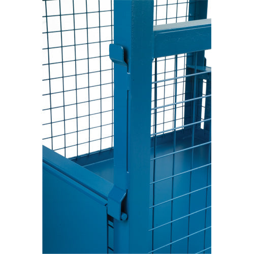 Bacs de gerbage en vrac, 34,5 po L x 40,5 po P x 30 po H, capacité de 1360 kg