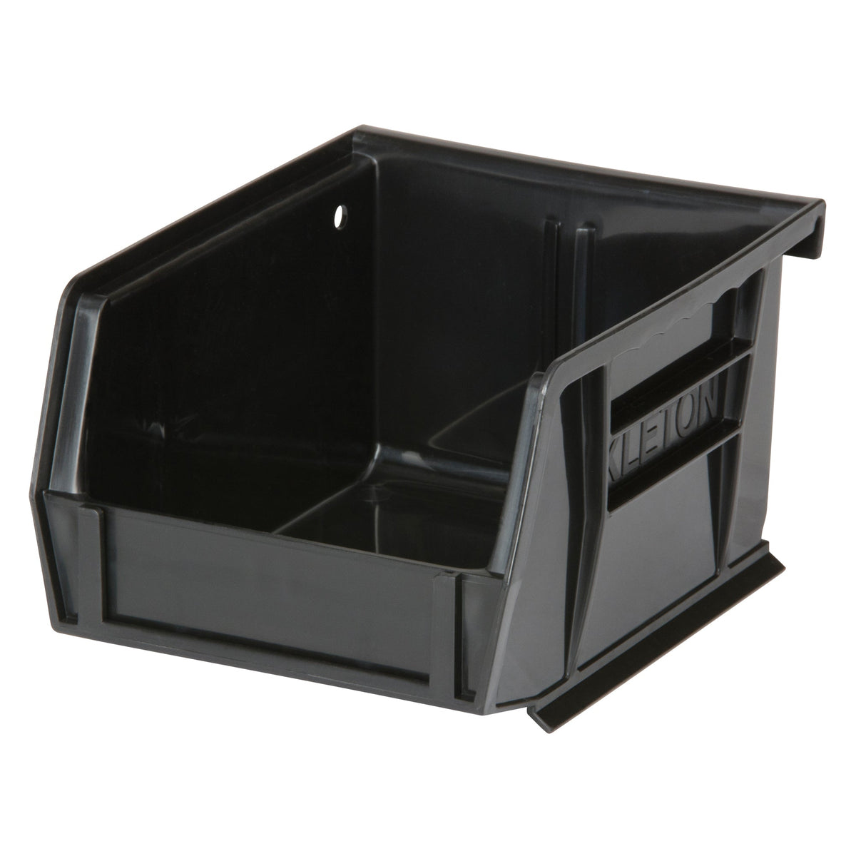Bac de rangement empilable et suspendable, 4-1/8" La x 3" H x 5-3/8" P, Noir