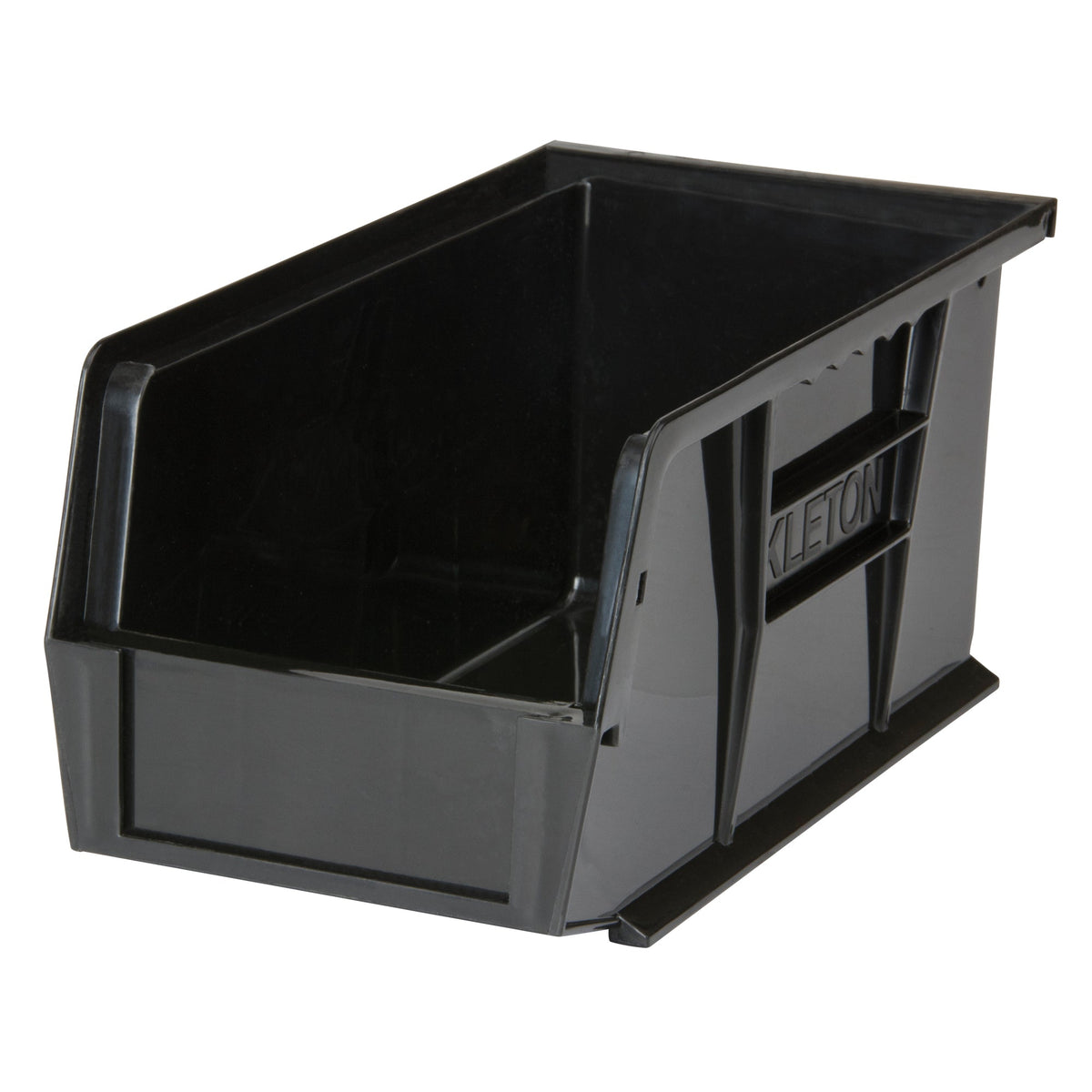 Bac de rangement empilable et suspendable, 5-1/2 po l x 5 po H x 10-7/8 po P, noir