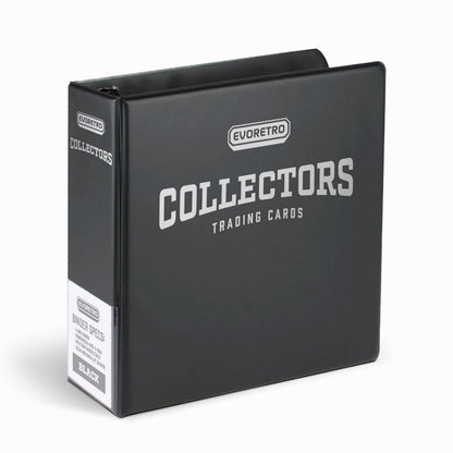EVORETRO Classeur pour cartes à collectionner de 3 pouces | Album de collection noir