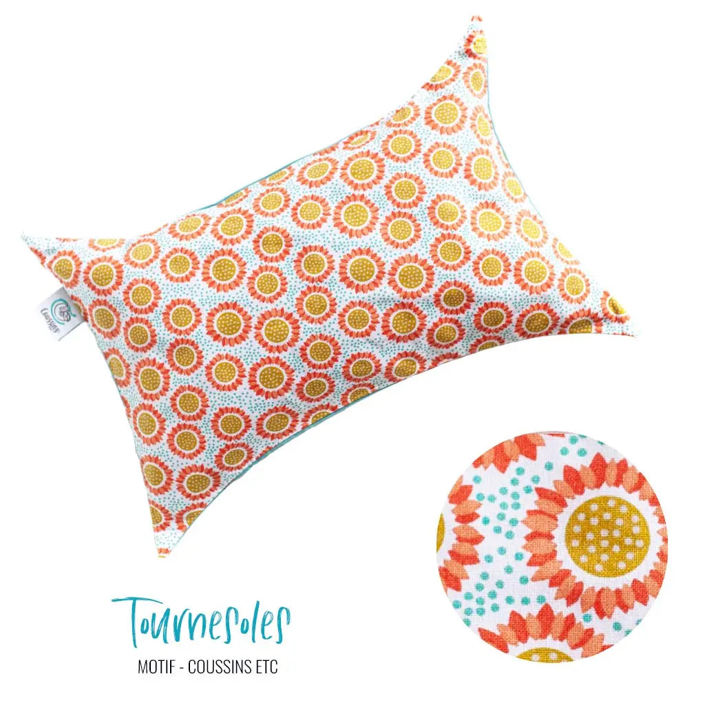 Mini oreiller « Tournesols »