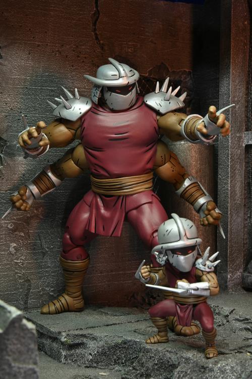 Tortues Ninja Mutant Adolescentes Deluxe Shredder Clone & Mini Shredder - Mirage Comics