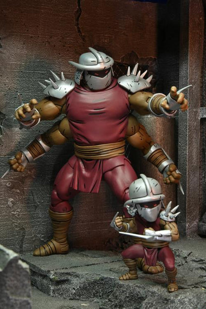 Tortues Ninja Mutant Adolescentes Deluxe Shredder Clone & Mini Shredder - Mirage Comics