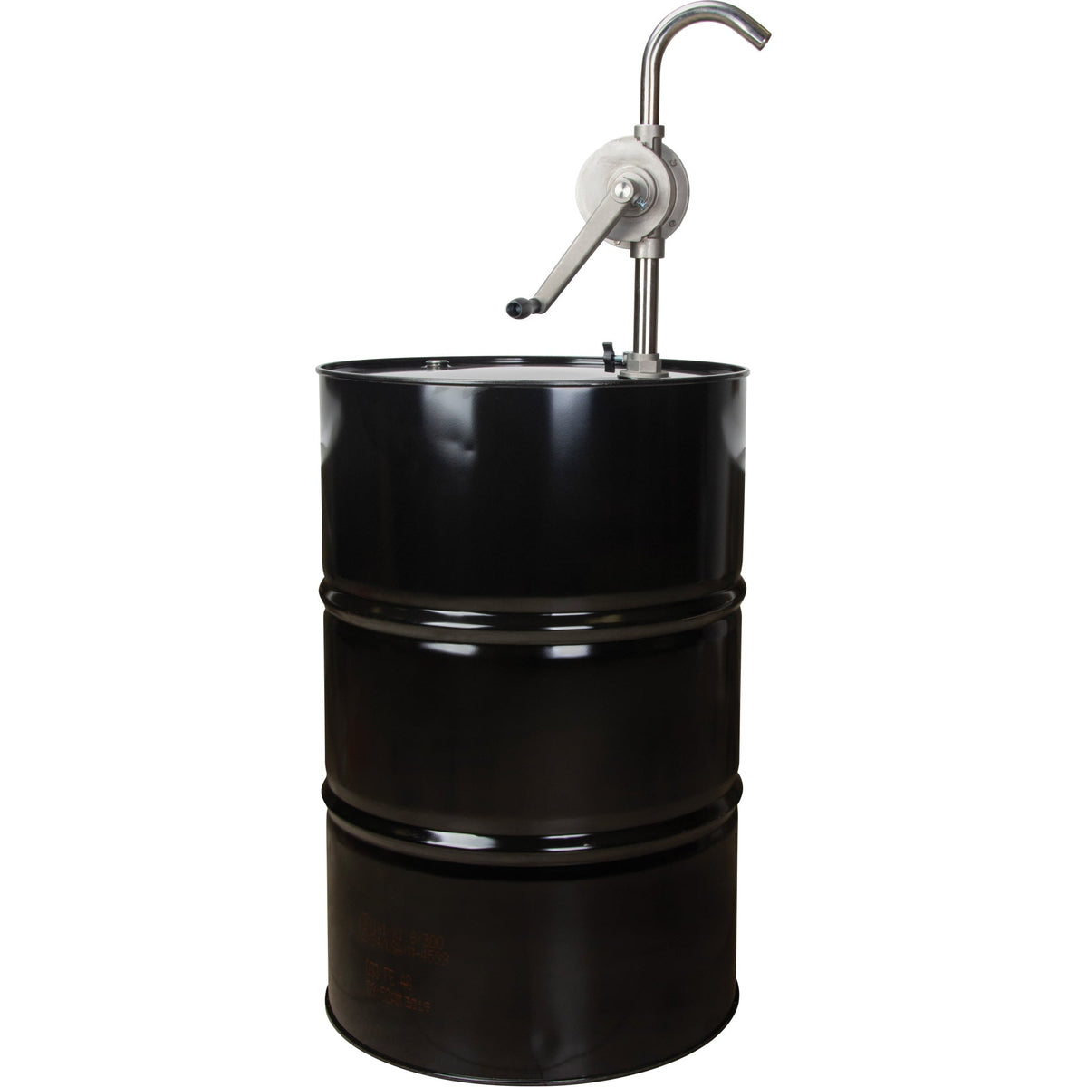 Rotary Type Drum Pump, Stainless Steel, Fits 55 Gal., 12 oz./Stroke