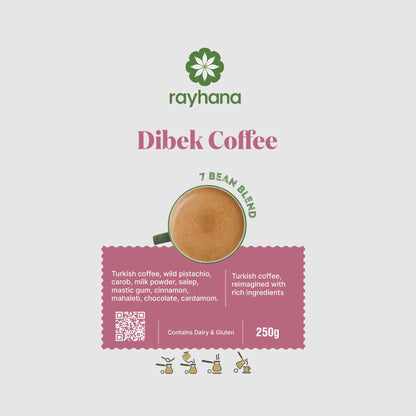 Café Dibek – Mélange 7 haricots par Rayhana
