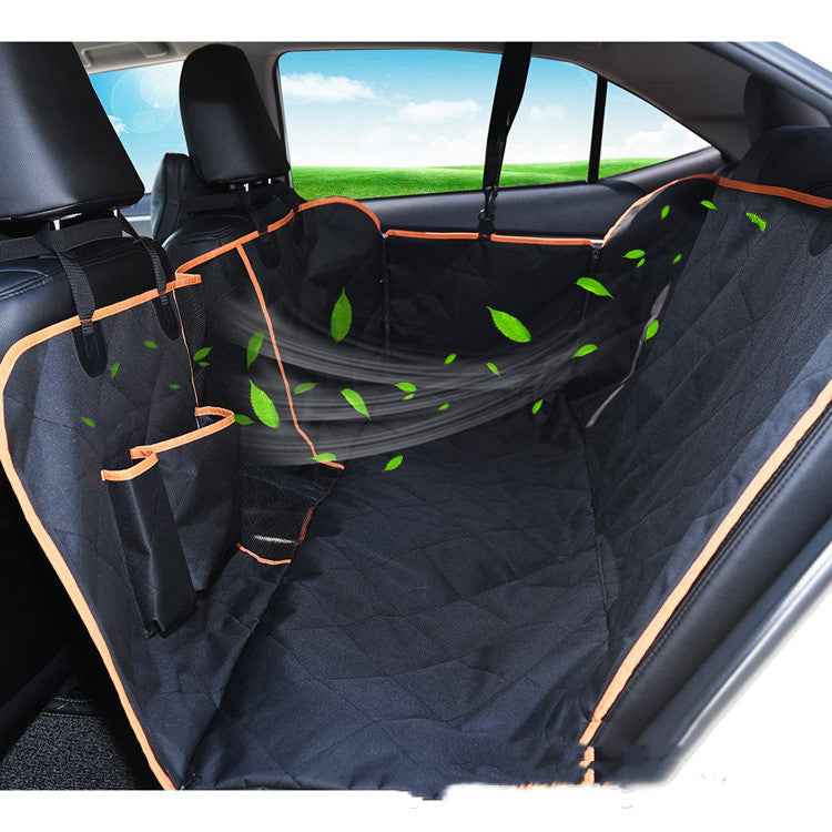 Waterproof Car Pet Mat | Rear Seat Dog Protector & Seat Cover