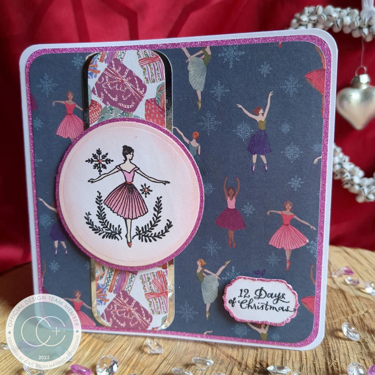Craft Consortium 12 Days Of Christmas - Bloc de papier 30x30cm