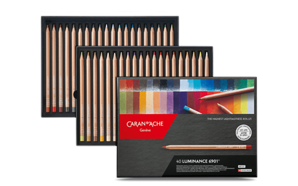 Caran d'Ache - Crayons de couleur Luminance - Sets