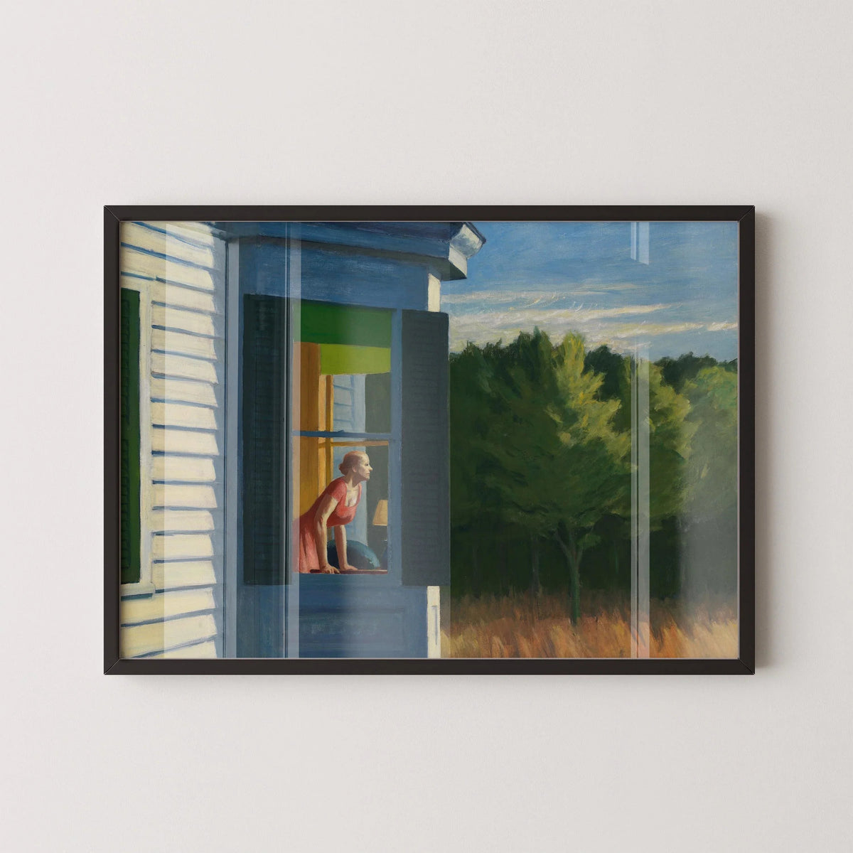 Edward Hopper - Cape Cod Morning | Famous Art (available handframed or unframed)