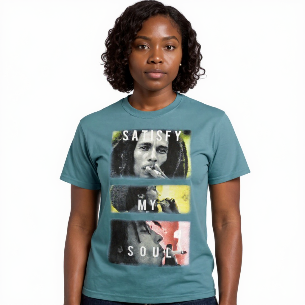 T-shirt Bob Marley Satisfy My Soul