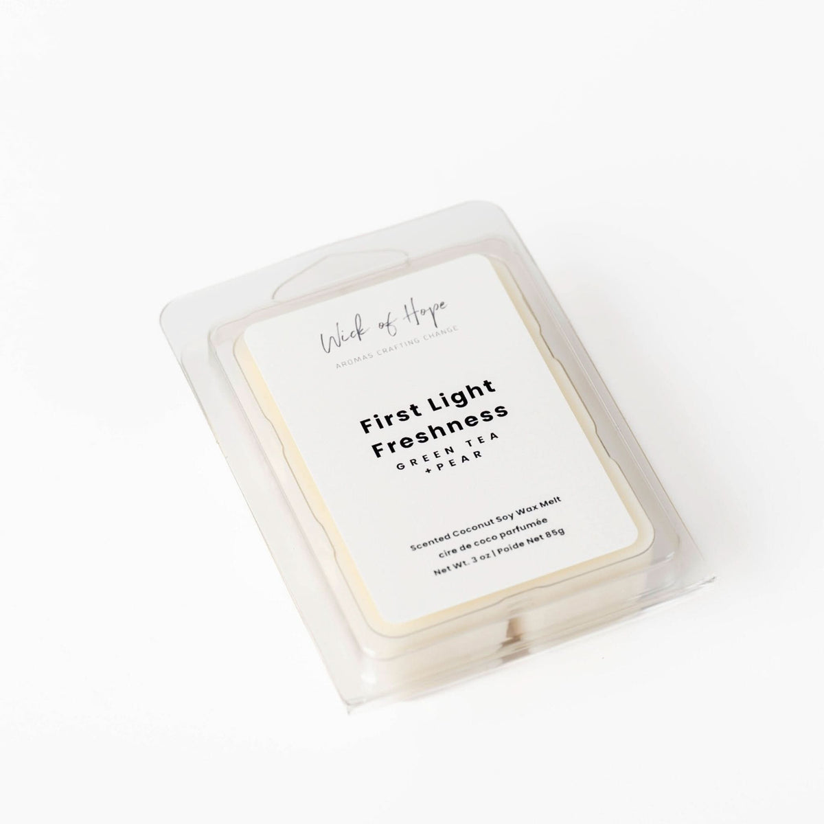 Galet de cire First Light Freshness | Thé vert + Poire