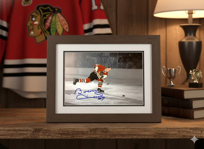 Bobby Hull Autographed 51st Goal 8x10 Photograph