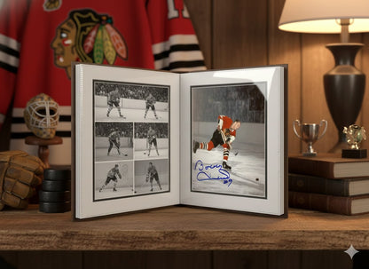 Bobby Hull Autographed 51st Goal 8x10 Photograph