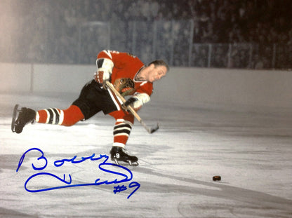 Bobby Hull Autographed 51st Goal 8x10 Photograph