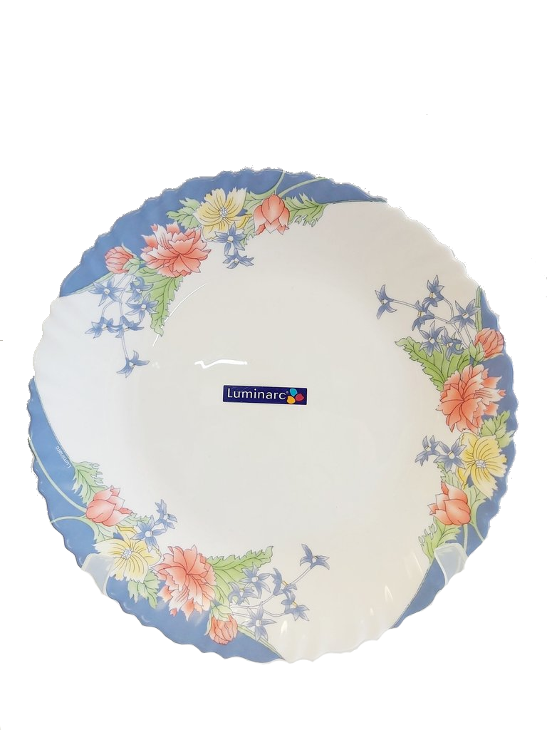 Assiette plate Luminarc 25 cm Florine.