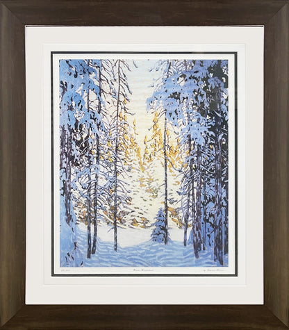 Lawren Harris Group of Seven “Winter Wonderland” Framed Print