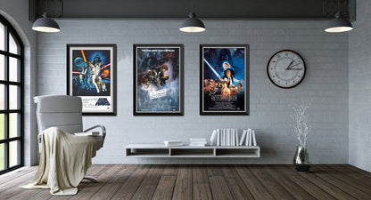 Star Wars Episode IV a New Hope Framed Poster Print Wall Art