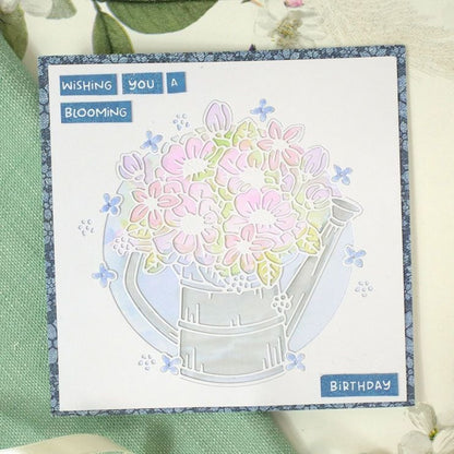 Pour l'amour des timbres - Bandes de texte Floral Burst