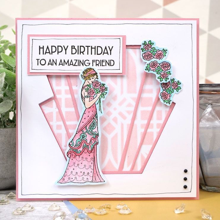 Pour l'amour des timbres - Les dames Art déco