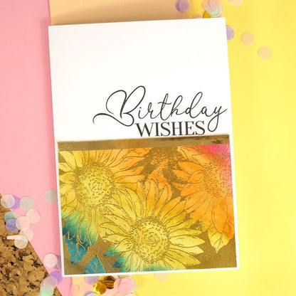 Pour l'amour des timbres - Tournesols spectaculaires