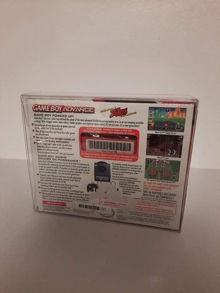 Console Game Boy Advance Console GameBoy Advance Boîte Console SP Protecteur EVORETRO 0.40MM Paquet de 1