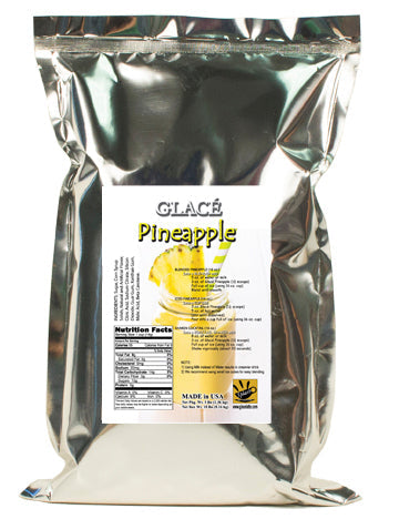Mélange 4-en-1 Ananas pour Bubble Tea, Smoothies, Lattes et Frappés, sac de 3 lb (Caisse de 6 sacs de 3 lb) - Livraison gratuite au Canada pour les commandes de plus de 199 CAD