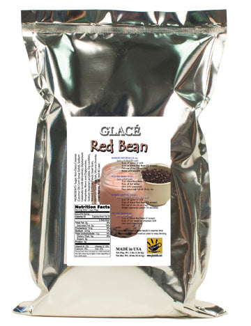 Red Bean 4 in 1 Bubble Tea / Latte and Frappe Mix - Multi-Use Powdered Beverage Mix - Ships Free Within Canada on Orders Above CAD $199