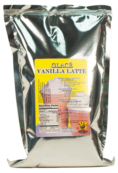 Vanilla Latte 4 in 1 Bubble Tea / Latte and Frappe Mix - Multi-Use Powdered Beverage Mix - Ships Free Within Canada on Orders Above CAD $199