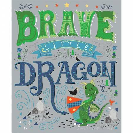 Panneau du Petit Dragon Courageux