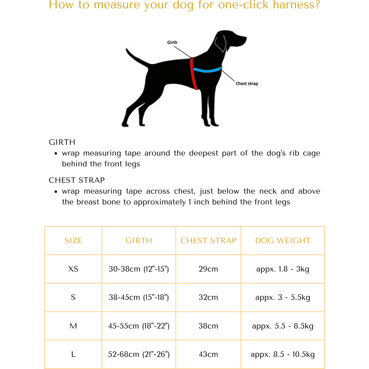 Elite One-Click Dog Harness
