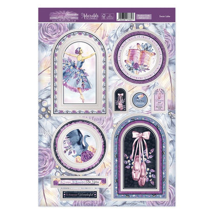 Hunkydory Favourites Toppers - Le Lac des Cygnes