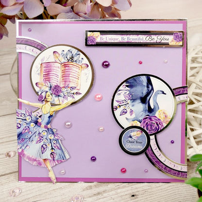 Hunkydory Favourites Toppers - Le Lac des Cygnes