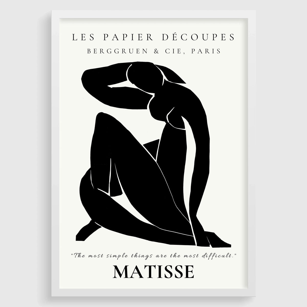 Henri Matisse - Blue Nude II | Famous Art (available handframed or unframed)