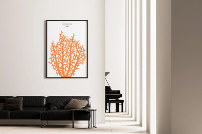 Henri Matisse - Le Corail 'Coral' | Exhibition Poster in Orange (available handframed or unframed)