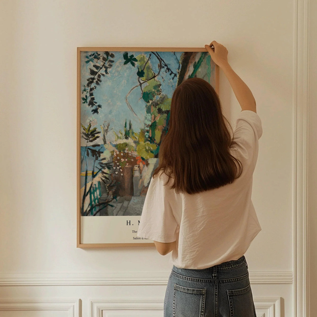 Henri Matisse - The Terrace St. Tropez | Famous Painting (available handframed or unframed)