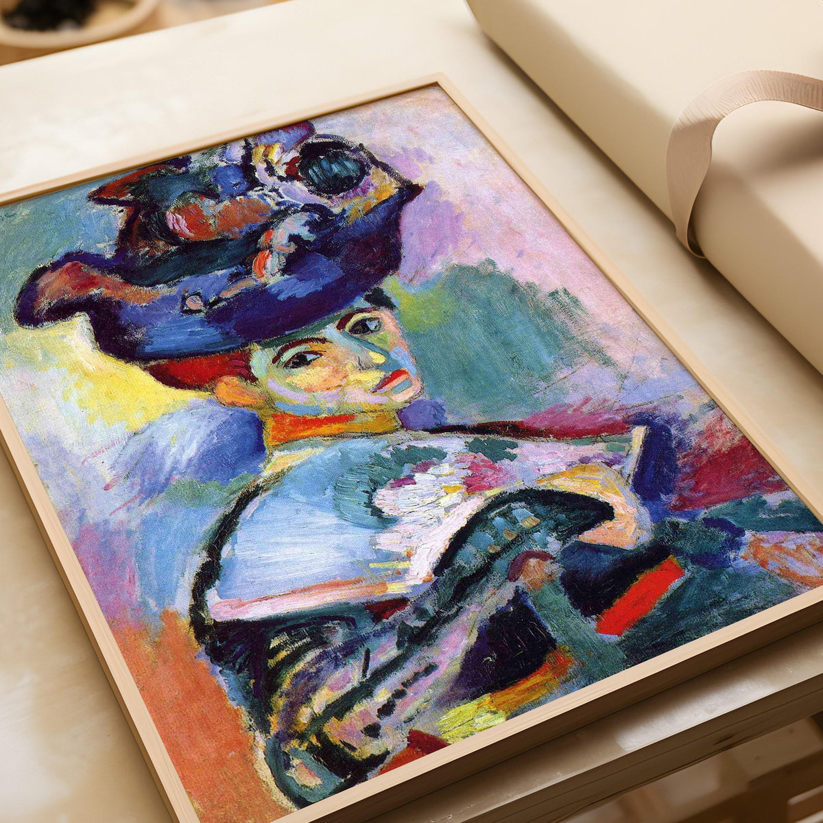 Henri Matisse - Woman with a Hat | Famous Art Madame Matisse (available handframed or unframed)