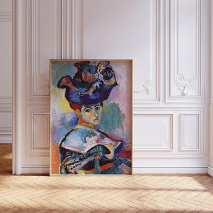 Henri Matisse - Woman with a Hat | Famous Art Madame Matisse (available handframed or unframed)