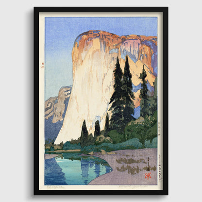 Hiroshi Yoshida - El Capitan Giclee Print: Vintage Japanese Woodblock Art
