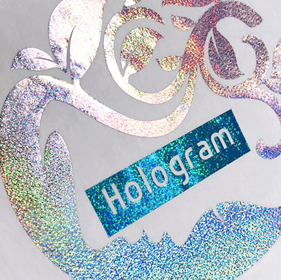 XVINYL Holographic Sparkle HTV - Heat Transfer Vinyl (Spectrum), 12x10", 5 Sheets