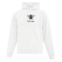 Sweat à capuche « Let it Bee » brodé