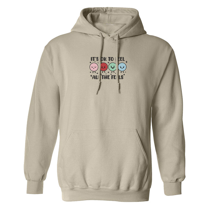Hoodie "Feel all the Feels" brodé