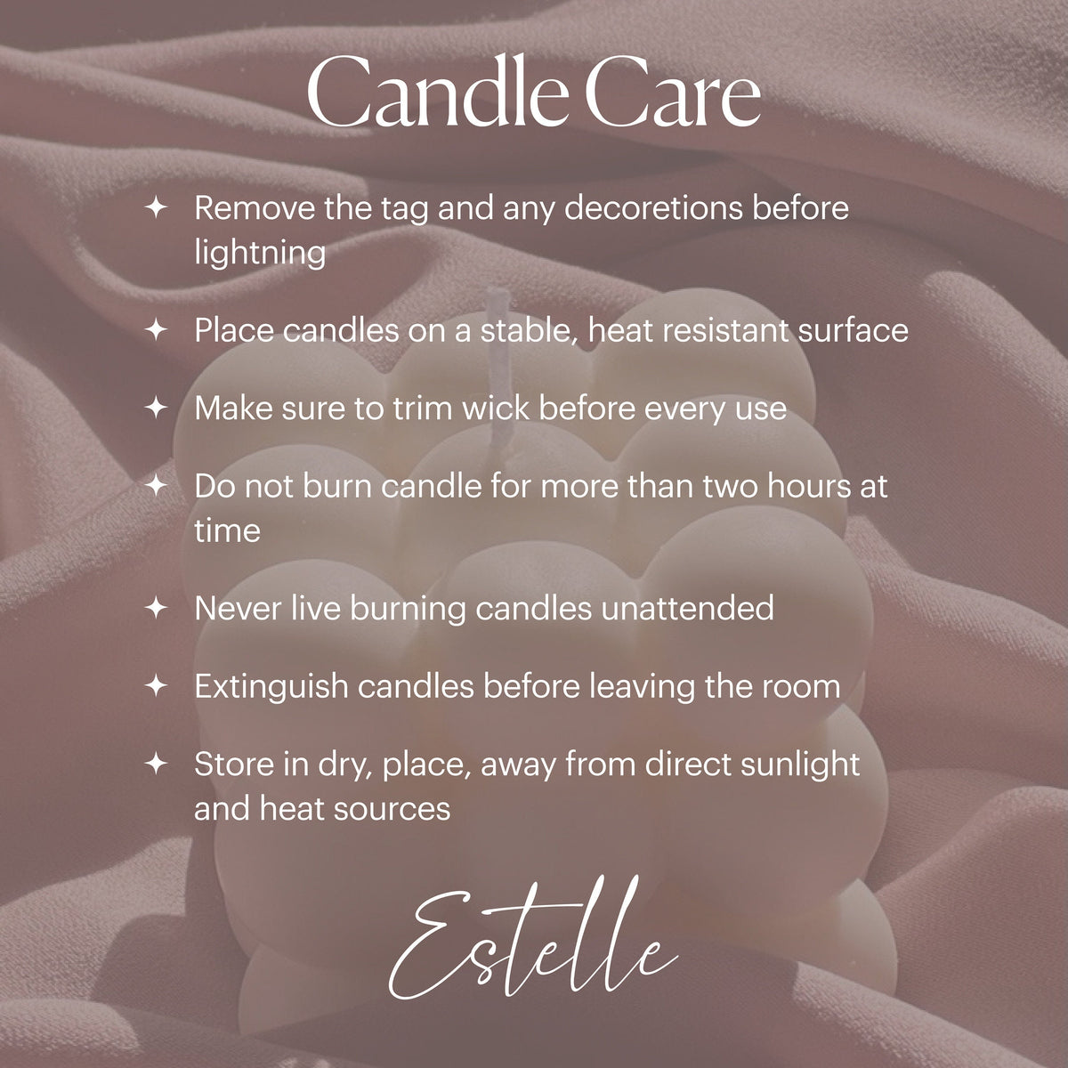 Mini Soy Bubble Candle Set | Unscented Home Decor, Wedding Favors