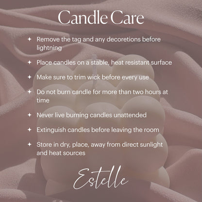 Easter Bunny Soy Candle Set: Pastel Spring Decor