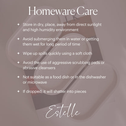 Porte-bougie étoile en Jésmonite : Décoration de table minimaliste