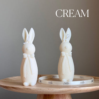 Handmade Easter Bunny Soy Candle: Spring Home Decor