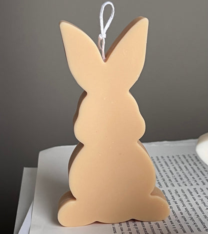 Easter Bunny Soy Candle Set: Pastel Spring Decor