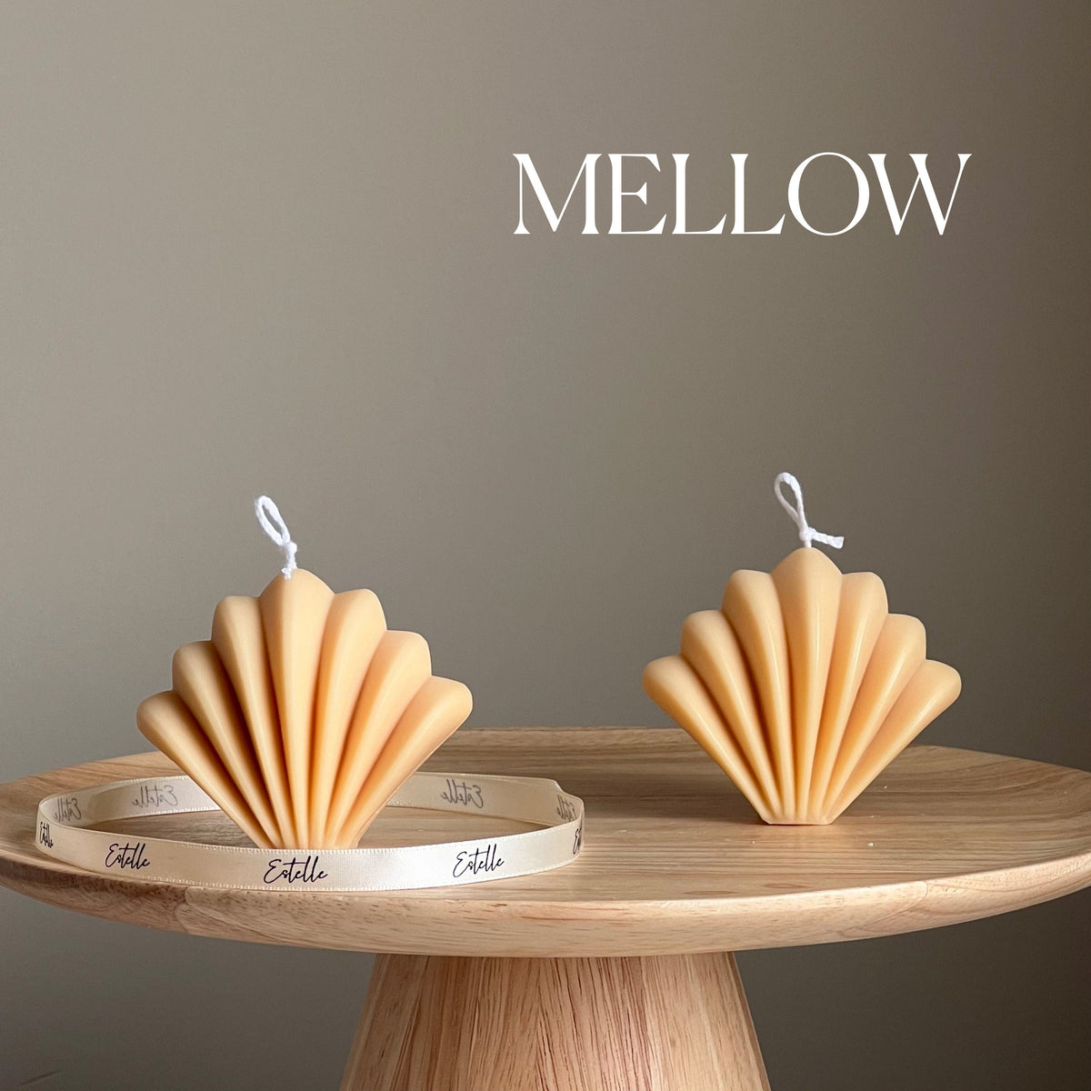 Soy Scallop Shell Candle | Summer Home Decor, Vegan Candle