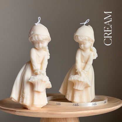 Sculptural Girl Soy Candle | Home Decor Gift