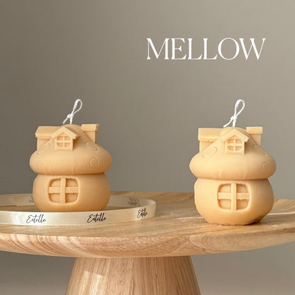 Tiny House Soy Candle: Hand-Poured Sculptural Art Gift