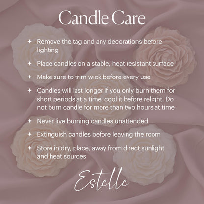 Scallop Shell Candle: Summer Home Decor, Vegan Soy Wax